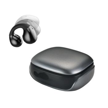 Veanxin Auriculares Bluetooth De Conducción No Ósea, Color Negro