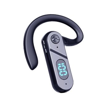 Veanxin Auriculares Bluetooth Individuales Negros