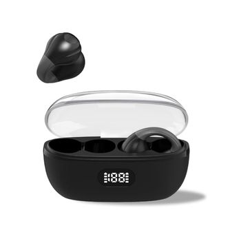 Veanxin T352 Auriculares Inalámbricos Bluetooth 5.3 Con Pantalla Led Negra