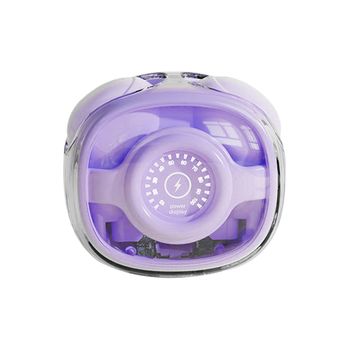 Veanxin Auriculares Bluetooth Con Reducción De Ruido Horas De Llamada Con Cancelación De Ruido Púrpura