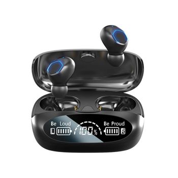 Auriculares Inalámbricos Bluetooth 5,3, Cascos Inalámbricos Auténticos Con Graves Potentes, Ipx7, Resistentes Al Agua, Sonido Hifi, Cvc8.0 Veanxin