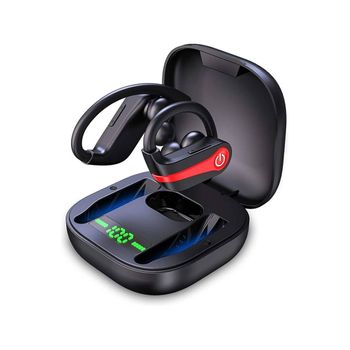Auriculares Bluetooth True Wireless Veanxin 40h7303 (in Ear - Microfone - Cancelación De Ruido - Vermelho)