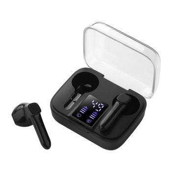 Auriculares Bluetooth True Wireless Veanxin Mz 803-xw (in Ear - Microfone - Cancelación De Ruido - Preto)