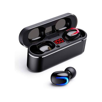 Auriculares Bluetooth True Wireless Veanxin Hbq 804-xw (in Ear - Microfone - Cancelación De Ruido - Preto)