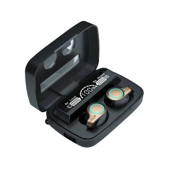 Auriculares Bluetooth True Wireless Veanxin M18 804-xw (in Ear - Microfone - Cancelación De Ruido - Preto)