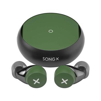 Auriculares Bluetooth True Wireless Veanxin Sx06 809-xw4 (in Ear - Microfone - Cancelación De Ruido - Verde)