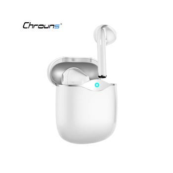 Veanxin Chrons True Wireless Auriculares Bluetooth 48 Horas De Reproducción Blanco
