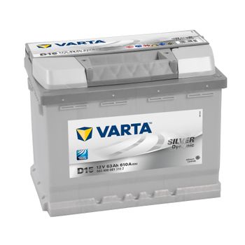 Batería Varta D15 - 63ah 12v 610a. 242x175x190