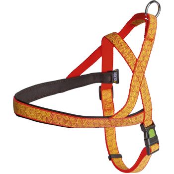 Arnés Noruego Reflectante Para Perros, Ideal Para Paseos Nocturnos, Ancho 20 Mm, 60 - 75 Cm Perímetro Pectoral