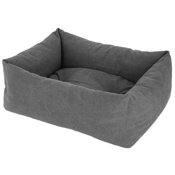 Maxi Cama para Perros Grandes gris 120x90cm