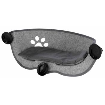 Cama De Gatos Para Ventana Filzino Gris 70x26x26 Cm Kerbl