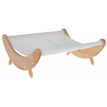 Hamaca Para Gatos Con Patas, Poliester Y Madera, 53x48x13 Cm con Ofertas en  Carrefour