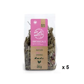 Bunny Botanicals Minimix Llanten Menor Petalos Rosa 5x20gr.