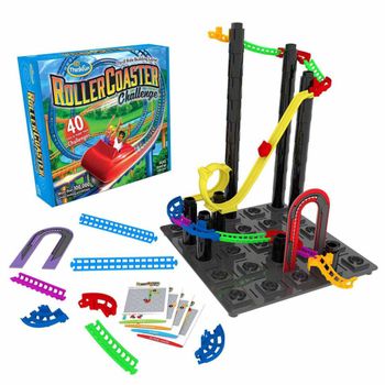 Thinkfun Juego De Construcción Roller Coaster Challenge 541046 Thinkfun