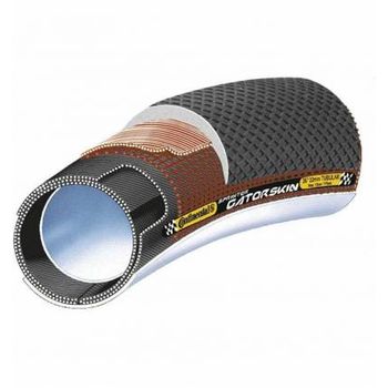 Tubular Continental Gatorskin 700c Carretera 700x22c