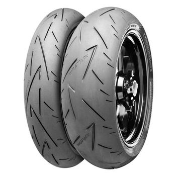 Continental 120-70r17 58w Contisportattack 2 - Neumático De Moto