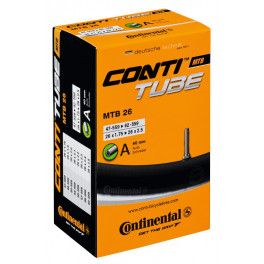 Continental Camara Mtb 26x1.75-2.30 Valvula Presta 60 Mm