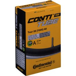 Continental Camara Tour Tube Wide 29x1.75 - 2.5 Valvula Schraider 40 Mm