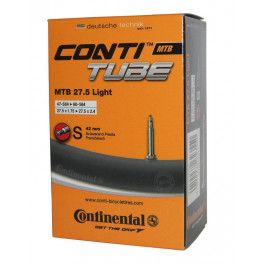 Continental Camara Mtb 27.5x1.75-2.40 Light Valvula Presta 42 Mm