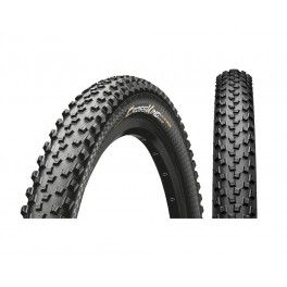 Continental Cubierta Cross King 27.5x2.30 Skin Protection Tubeless Ready Plegable Negro 58-584