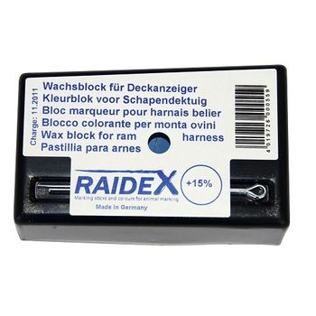 Raidex Pastilla Para Arnés Marcador, Azul