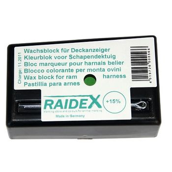 Raidex Pastilla Para Arnés Marcador, Verde