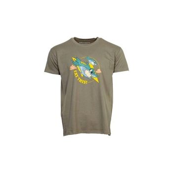 Camiseta Cod Vanguard Shark Khaki M