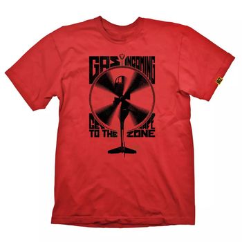 Camiseta Cod Warzone Gas Rojo Xl