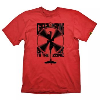 Camiseta Cod Warzone Gas Rojo L