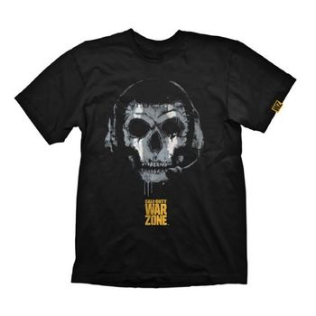 Camiseta Cod Warzone Skull Negro M