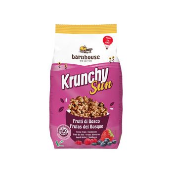 Muesli Krunchy Sun Frutos Bosque Bio 375g Barnhouse