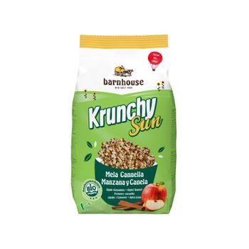 Muesli Krunchy Sun Manzana-canela 375g Barnhouse