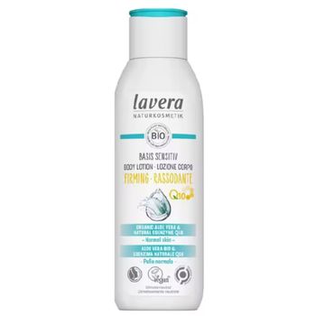 Loción Corporal Reafirmante Q10 Basis Sensitv Lavera 250 Ml | Hidratación, Elasticidad Y Firmeza Para La Piel