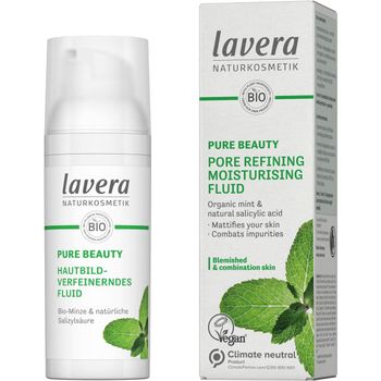 Lavera Pure Beauty Fluido Hidratante Refinador De Poros 50 Ml