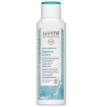 Champú Bio Hidratante Para Cabello Seco Y Sensible Basis Sensitiv De Lavera 250 Ml - Cuidado Natural Y Nutritivo Para Tu Cabello