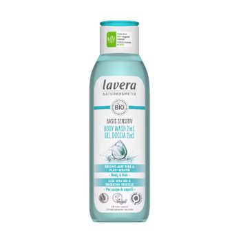 Gel Ducha & Champú 2 En 1 Basis Sensitv 250 Ml | Lavera