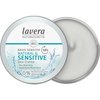 Desodorante Crema 48h Basis Sensitiv 50 Ml Lavera