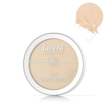 Maquillaje En Polvo Compacto Satin - 02 Medium, Lavera 9.5 G​