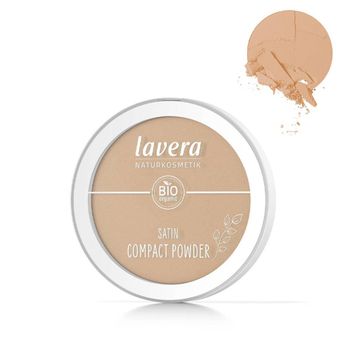 Maquillaje Polvo Compacto Satin - 03 Tanned, Lavera 9.5 G