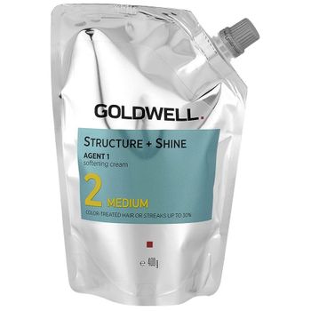 Goldwell Structure + Shine Agent 1 Medium 2 Crema Suavizante 400 Ml