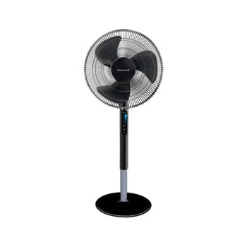 Ventilador Pie Quietset Negro