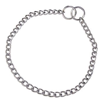 Collar Para Perro Hs Sprenger Plateado 2,5 Mm Eslabones Retorcido (55 Cm)