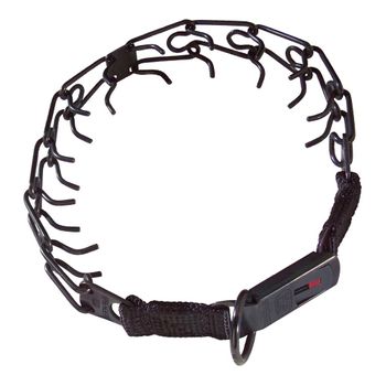 Collar De Castigo Hs Sprenger Lock Negro Acero Inoxidable