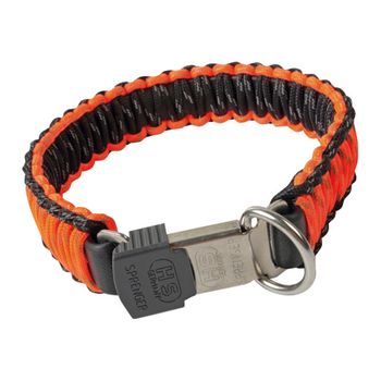 Collar Para Perro Hs Sprenger Paracord 1,9 X 60 Cm Naranja