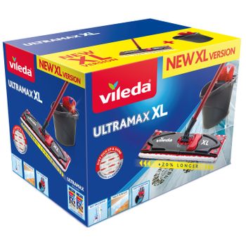 Vileda Ultramax Xl Plana Fregona Cubo Set