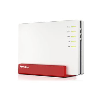 Fritz!box Fritz! Box 7583 Vdsl Router Inalámbrico Gigabit Ethernet Doble Banda (2,4 Ghz / 5 Ghz) 3g 4g Rojo, Blanco