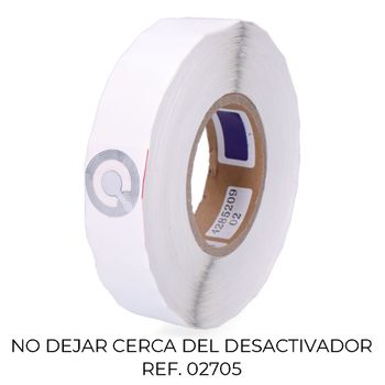 Pack 2000 Etiquetas Anti Robo Circular 2900 33 Mm 7666078 Checkpoint