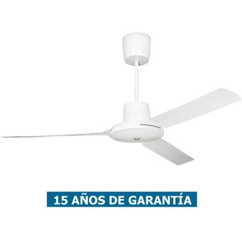 Ventilador De Techo Vortice 61751 Nordik Evolution 122 Gris Claro