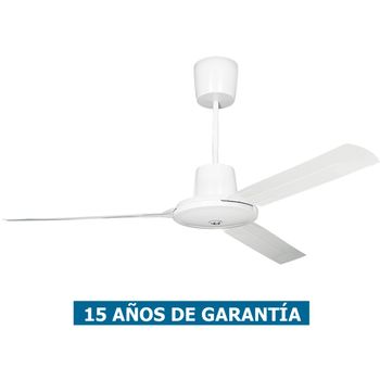 Ventilador De Techo Vortice 61752 Nordik Evolution 140cm Gris Claro