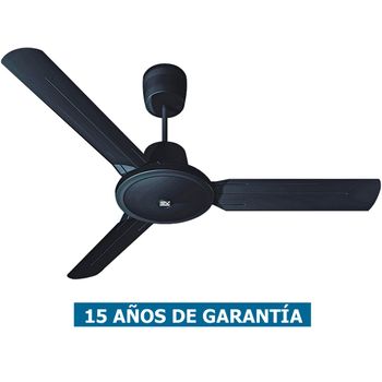 Ventilador De Techo Vortice 61756 Nordik Evolution 120cm Negro